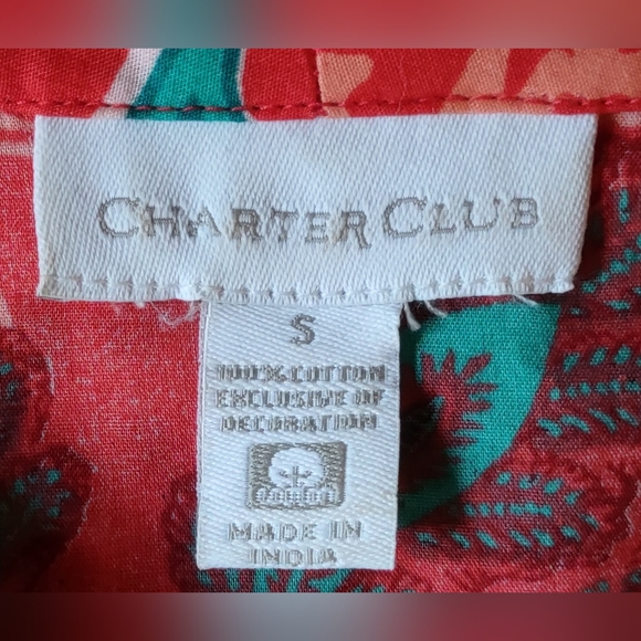 Charter Club Tunic Style Top - Picture 6 of 7